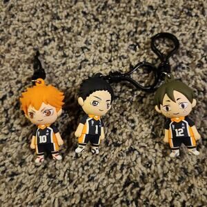 Monogram Anime Keychains